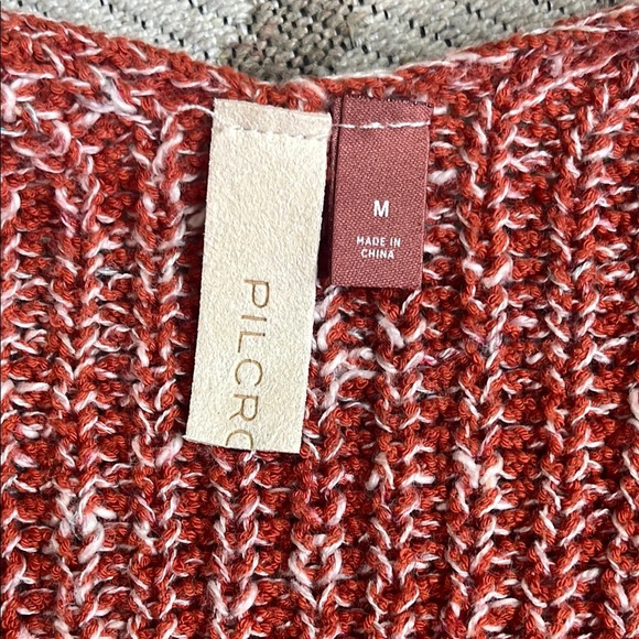 Anthropologie Pilcro Knit Tunic longline Sweater Vest - Picture 8 of 17